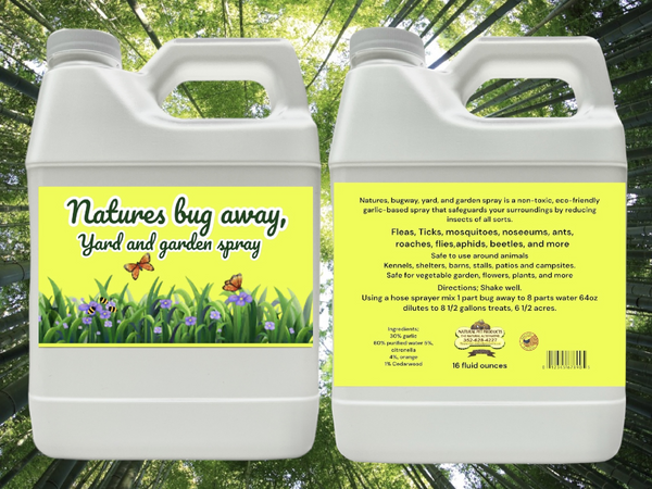 garden sprays for bugs NATURES BUG AWAY-YARD & GARDEN SPRAY – Famous Skin Care