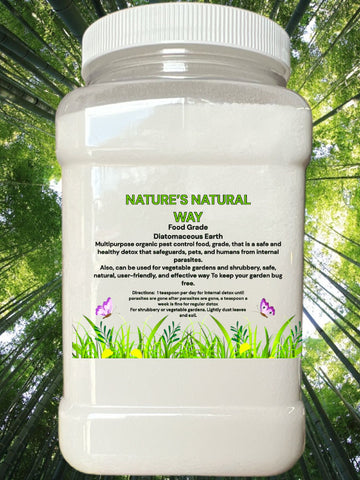 NATURES NATURAL WAY FOOD GRADE DIATOMACEOUS EARTH - Famous Skin Care