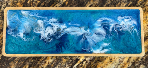 Handmade Ocean Wave Resin Tray 7