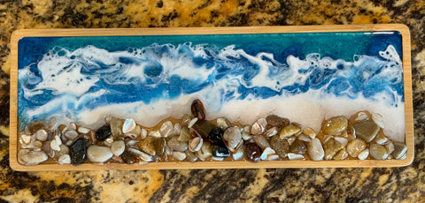 Handmade Ocean Wave Resin Tray 3