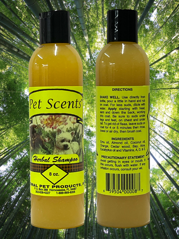 PET SCENTS HERBAL SHAMPOO - Famous Skin Care