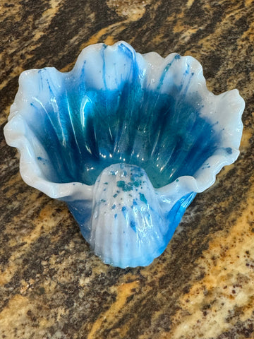 Ocean Wave Shell/Jewelry Trinket Dish 3